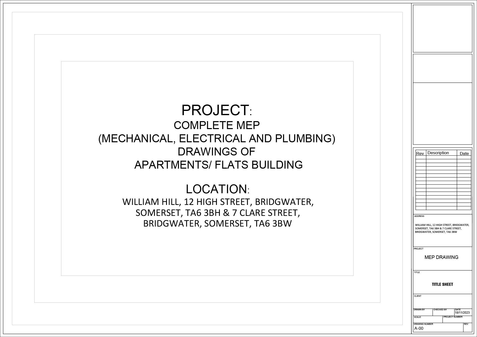 Multifamily Apartment MEP Engineering – Bridgwater, Somerset